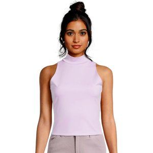 Juniors Sleeveless Mock neck top Super Soft & Stretchy Perfect for Layering NWT